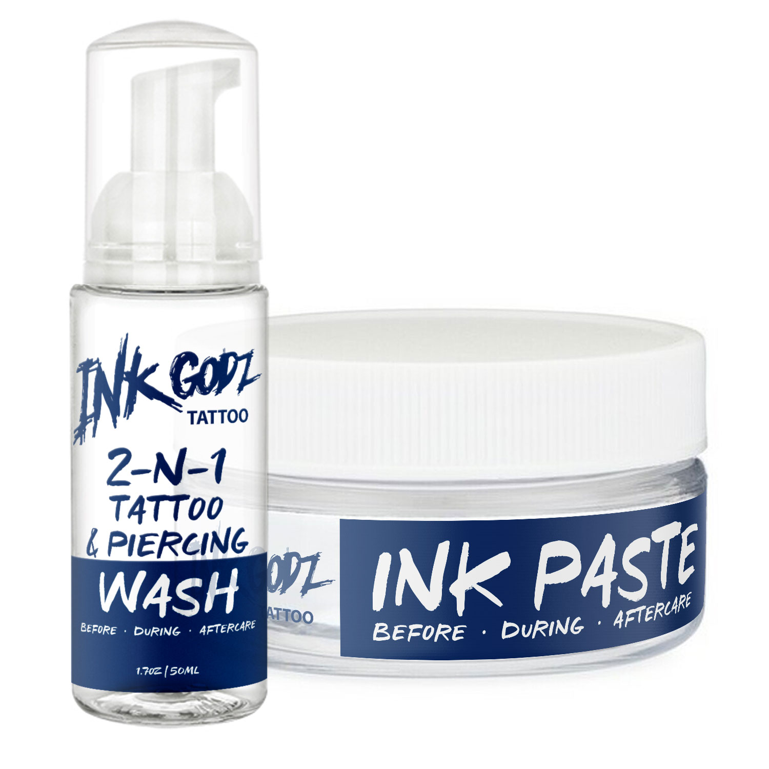 Ink Paste & Foam Wash Bundle - Ink Godz Tattoo