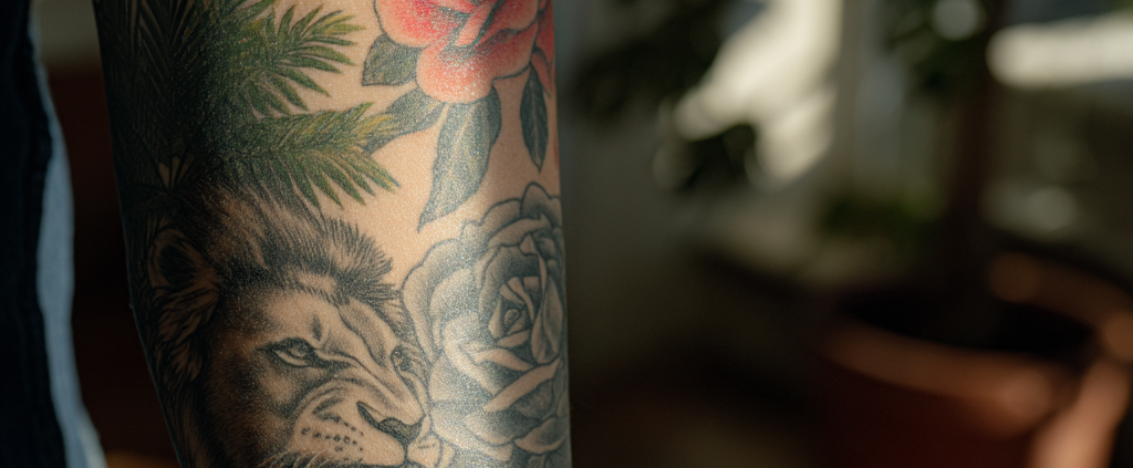color vs black tattoo